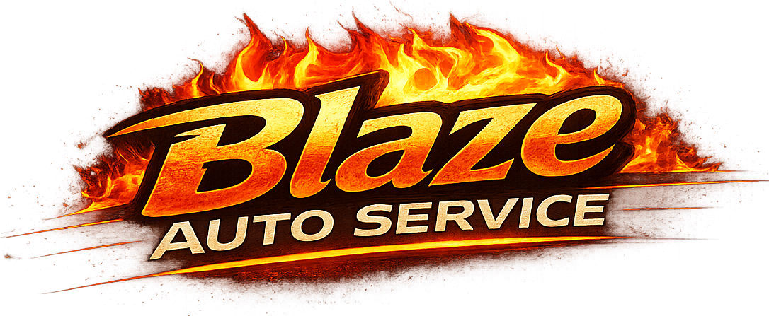 Blaze Auto Service Logo